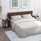 Costway Industrial End Table Sofa Side Table Nightstand with Storage Shelf & Metal Frame